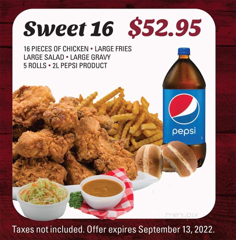 Chicken Delight - Scanterbury, MB menu_pic
