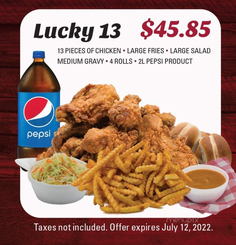 Chicken Delight - Scanterbury, MB menu_pic