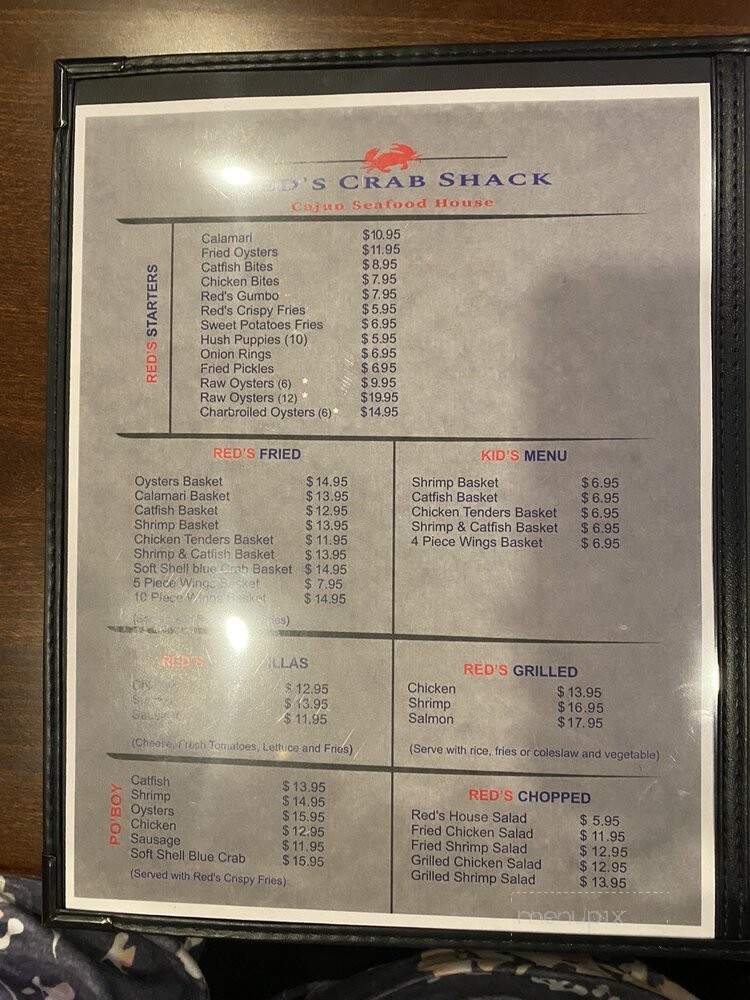 Red's Crab Shack - Jacksonville, NC