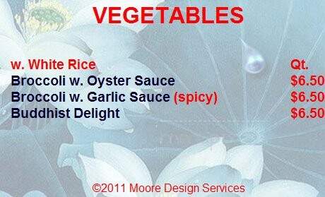 A+ Buffet & Mongolian Grill - Omaha, NE menu_pic