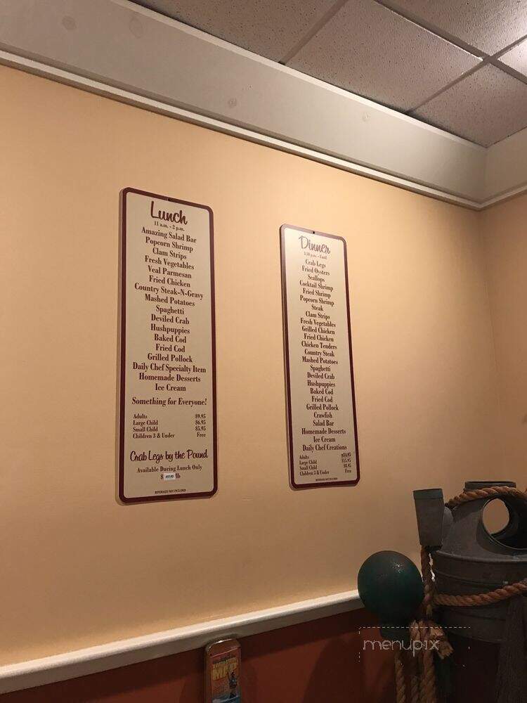 Bishop Buffet - Panama City Beach, FL menu_pic