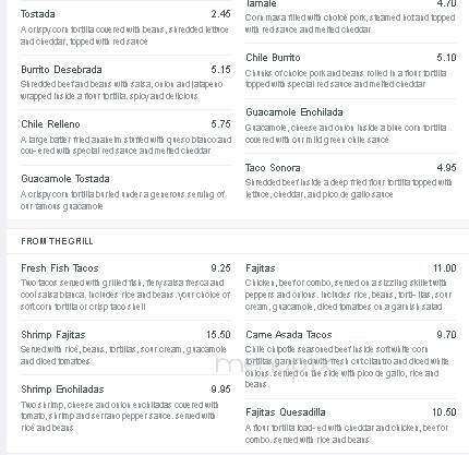 Ponak's Mexican Kitchen - Kansas City, MO menu_pic