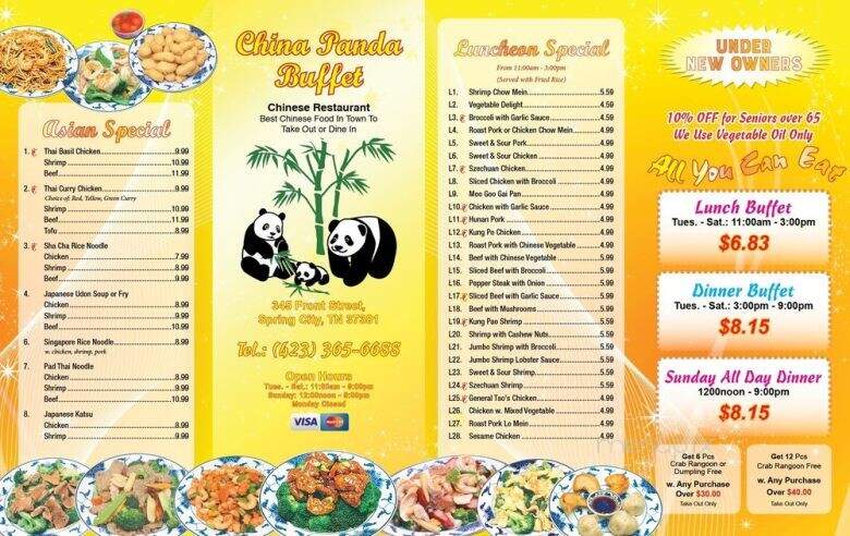 China Panda Restaurant - Spring City, TN