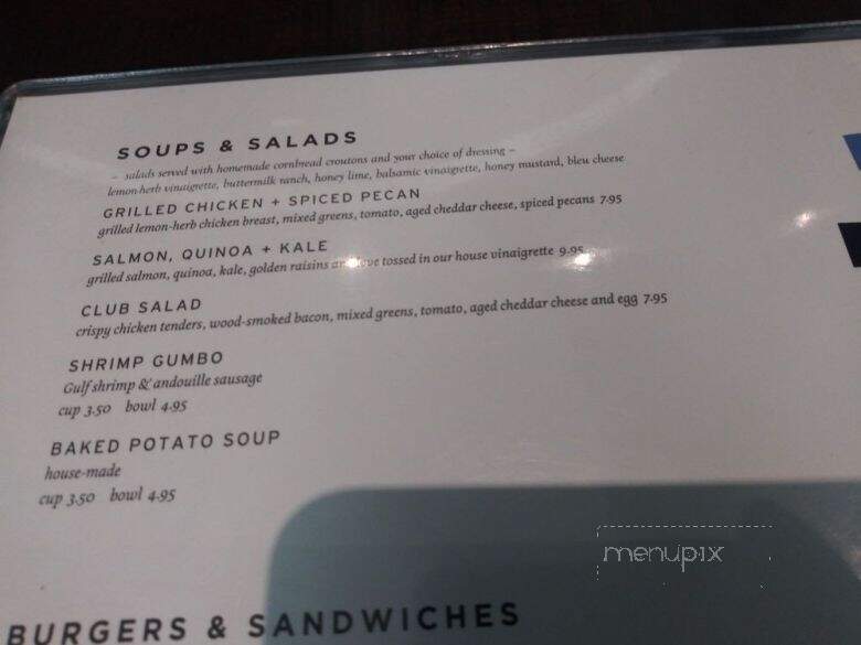 Hillside Fine Grill - Highland Village, TX menu_pic
