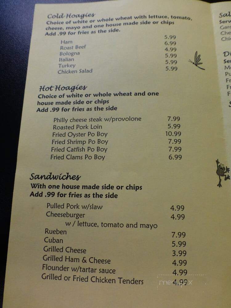 Frogtown Market - Franklin, NC menu_pic