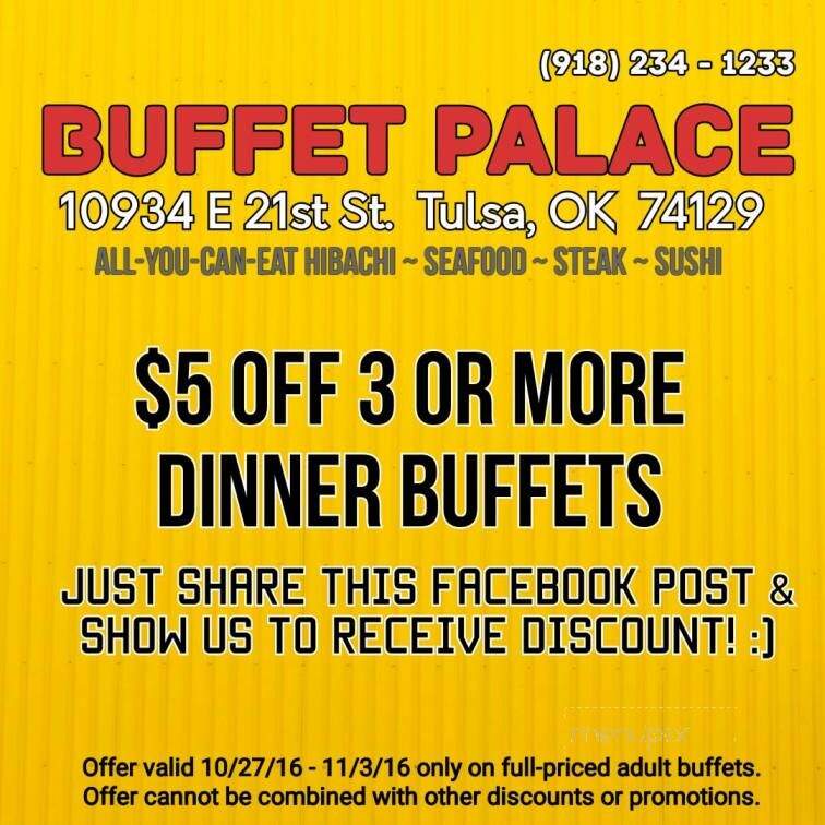 Buffet Palace - Tulsa, OK