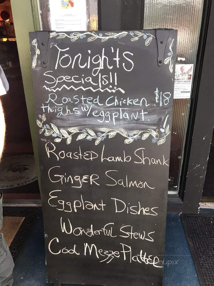 Marlaina's Mediterranean Kitchen - Burien, WA menu_pic