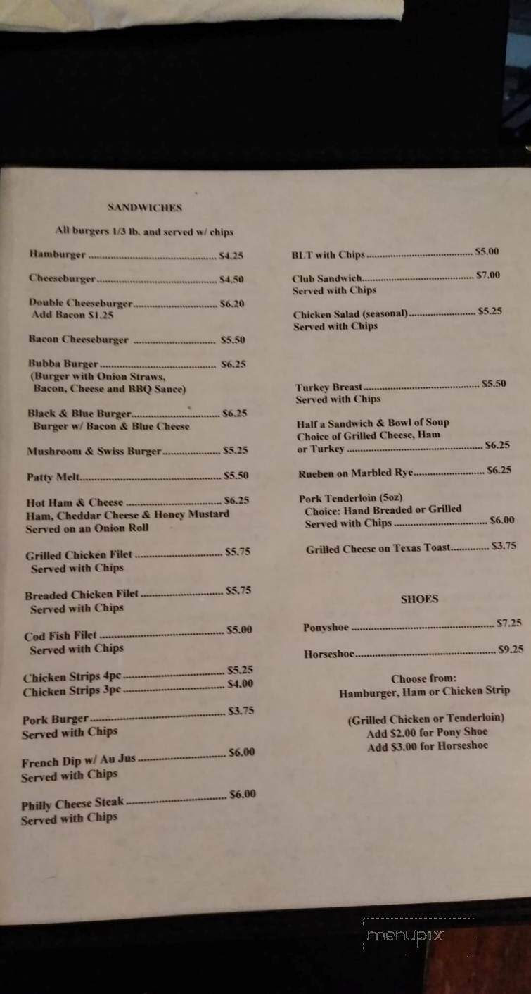 Uptown Cafe - Morrisonville, IL menu_pic