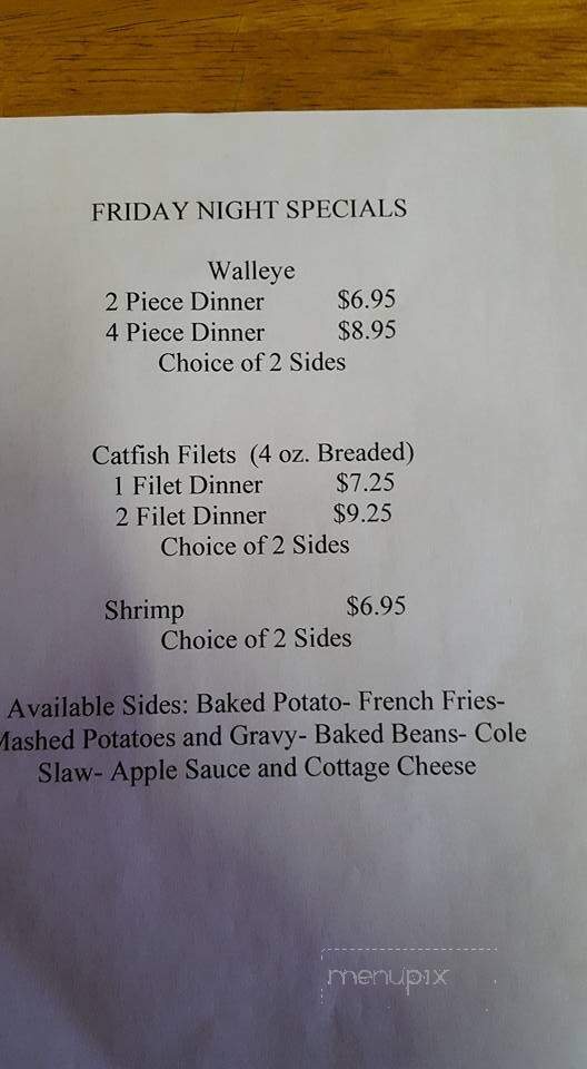 Uptown Cafe - Morrisonville, IL menu_pic