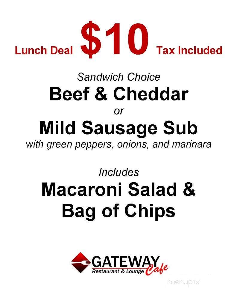 Gateway Cafe - DuBois, PA