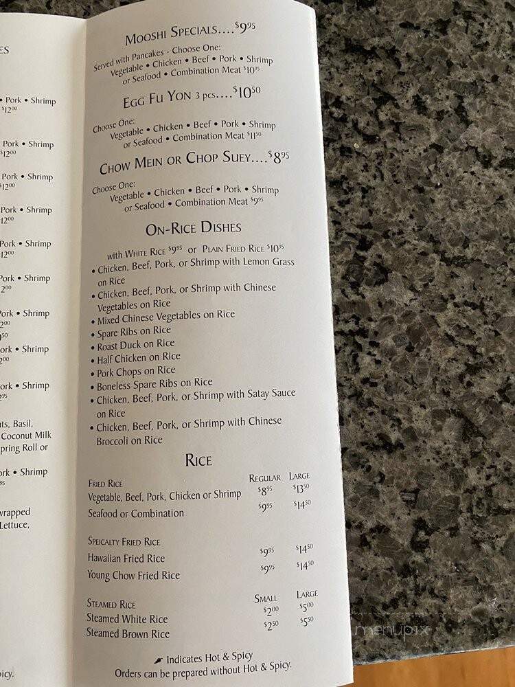 4 Seasons Restaurant - Providence, RI menu_pic
