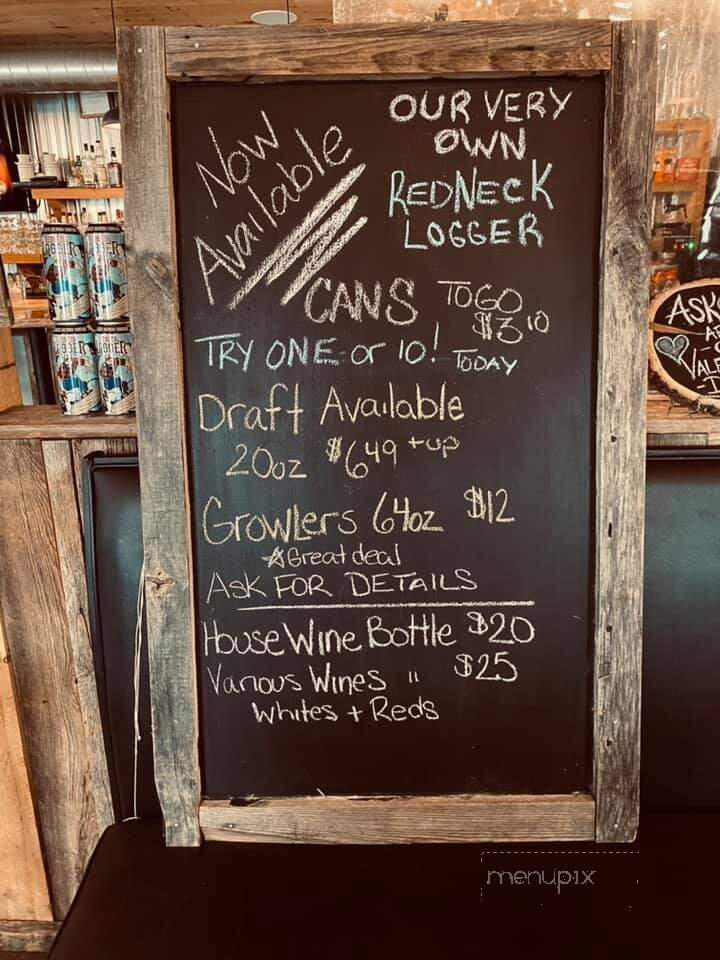 Redneck Bistro - Calabogie, ON menu_pic