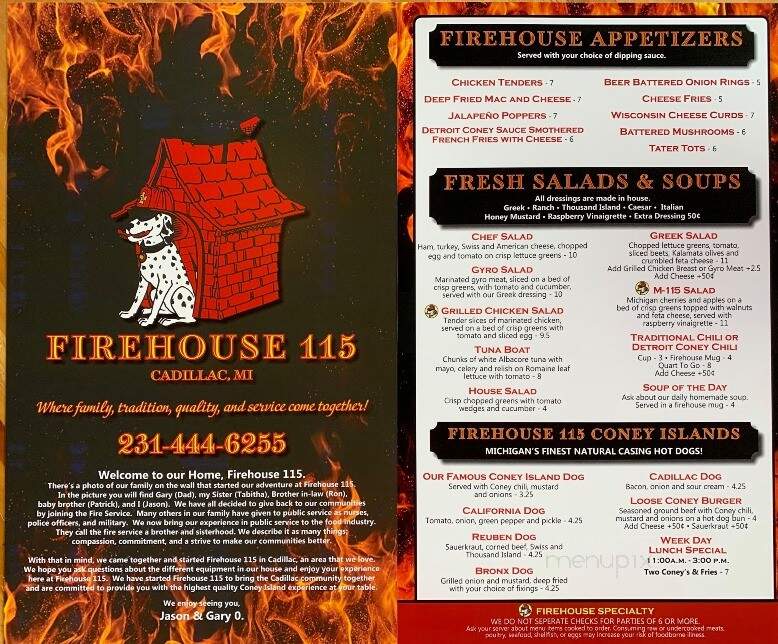 Firehouse 115 - Cadillac, MI