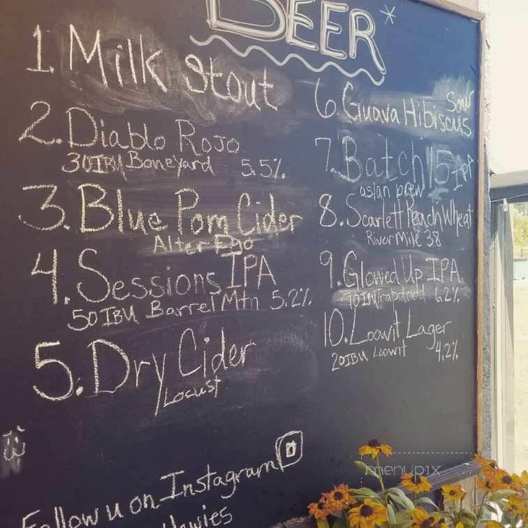 Clark and Lewie's - Stevenson, WA menu_pic