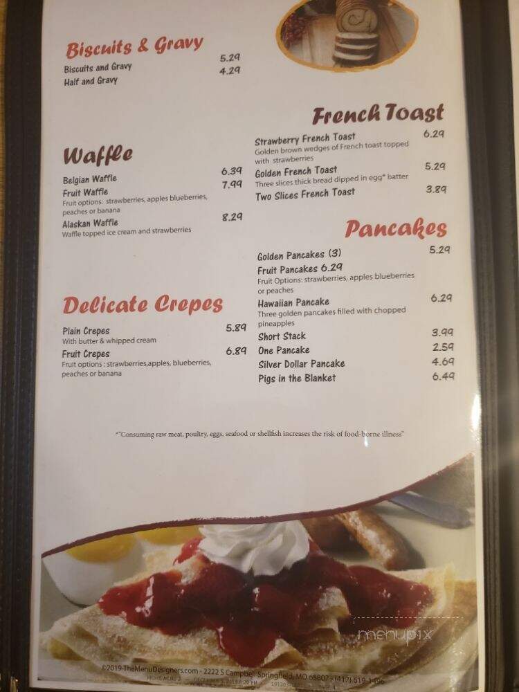 Rich's Family Restaurant - Ogden, IL menu_pic