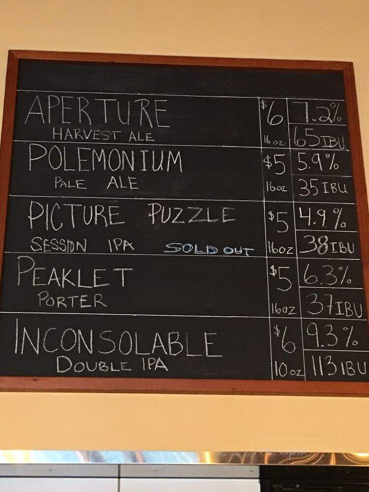 Mountain Rambler Brewery - Bishop, CA menu_pic