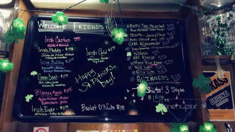 Flanigans Bar - Marquette, MI menu_pic