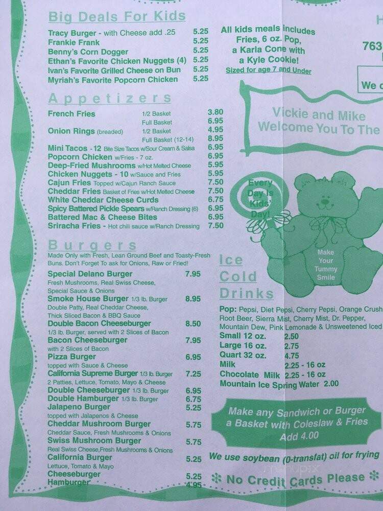 Peppermint Twist Drive In - Delano, MN menu_pic