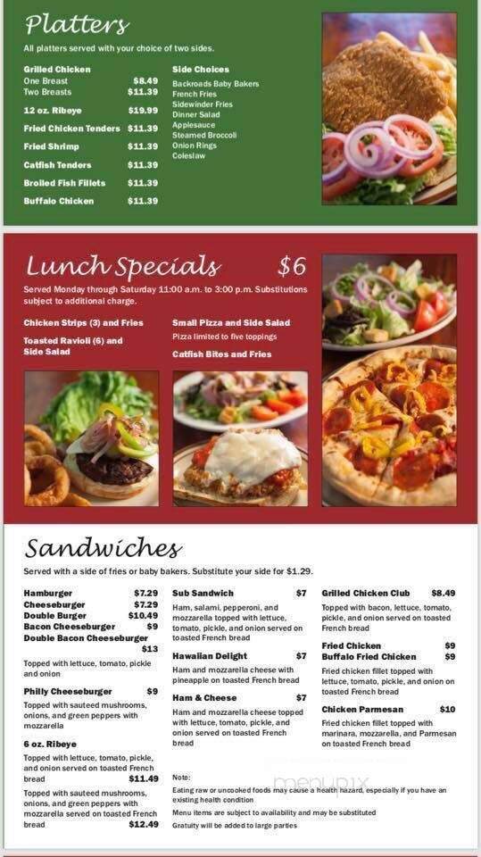 Back Road Pizza - Hawk Point, MO menu_pic