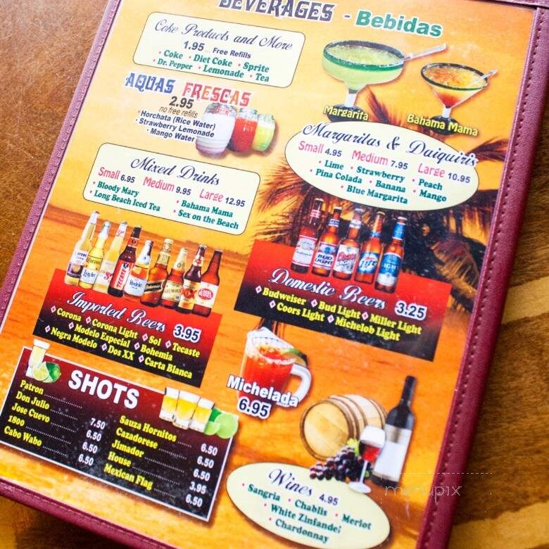 El Rodeo Mexican Restaurant - Robertsdale, AL menu_pic
