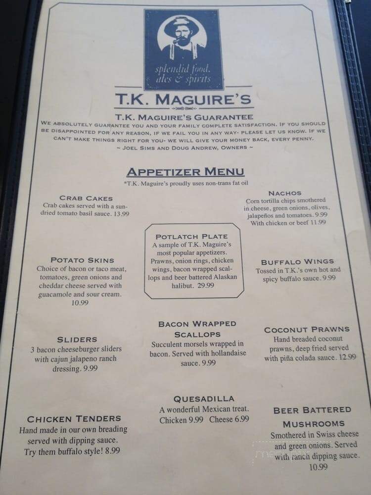 T K Maguire's - Juneau, AK