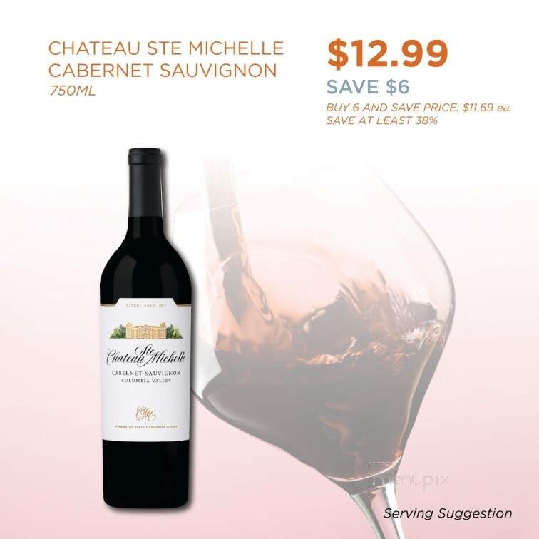 Gelson's Wine Bar - Westlake Village, CA menu_pic
