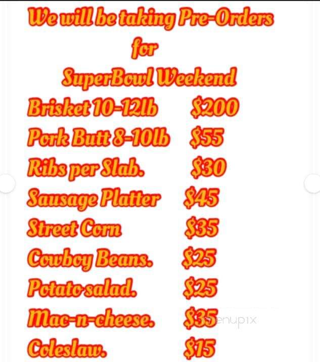 Rivera's BBQ A Taste of Texas - Newnan, GA menu_pic