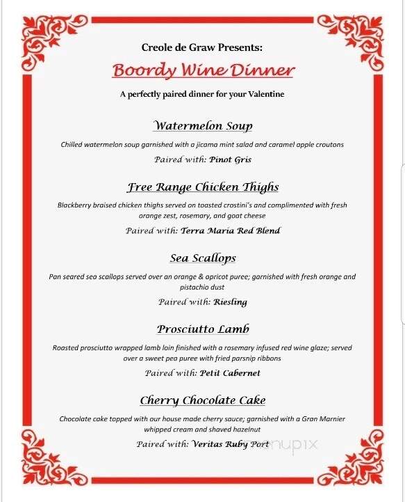 Boordy Vineyards - Hydes, MD menu_pic