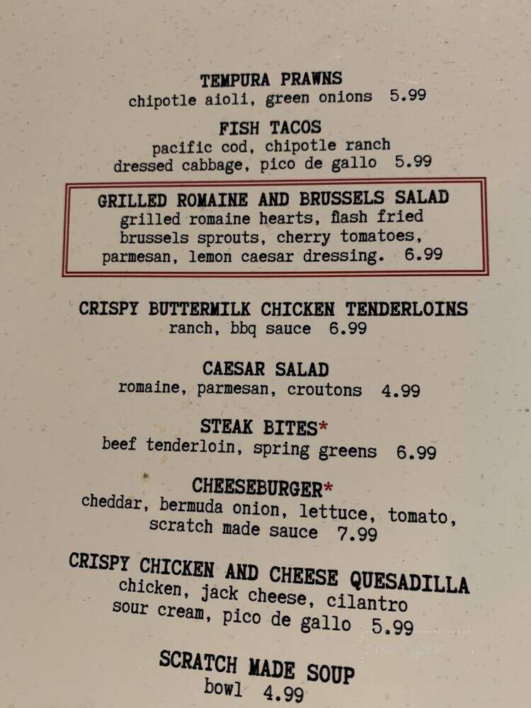Copper River Restaurant - Hillsboro, OR menu_pic