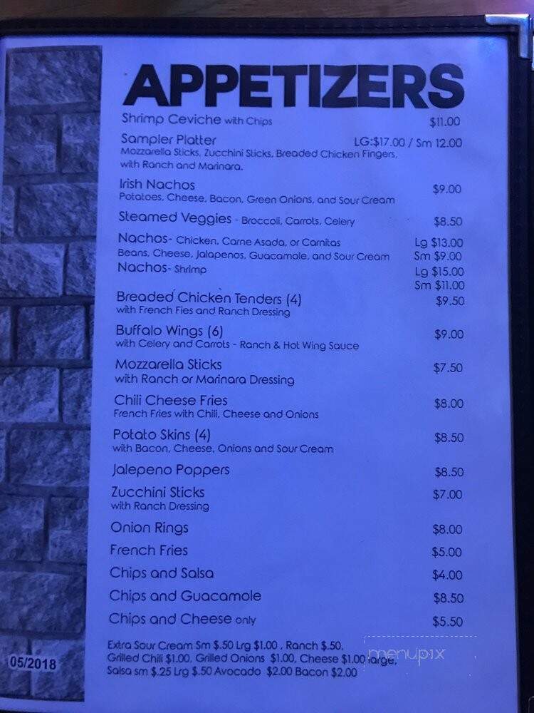 Rio Vista Inn - Anaheim, CA menu_pic