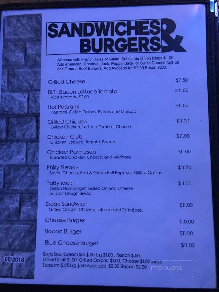 Rio Vista Inn - Anaheim, CA menu_pic