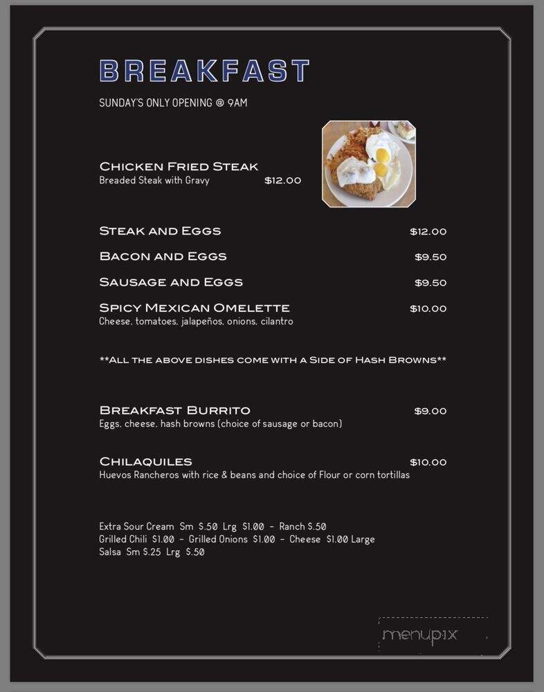 Rio Vista Inn - Anaheim, CA menu_pic