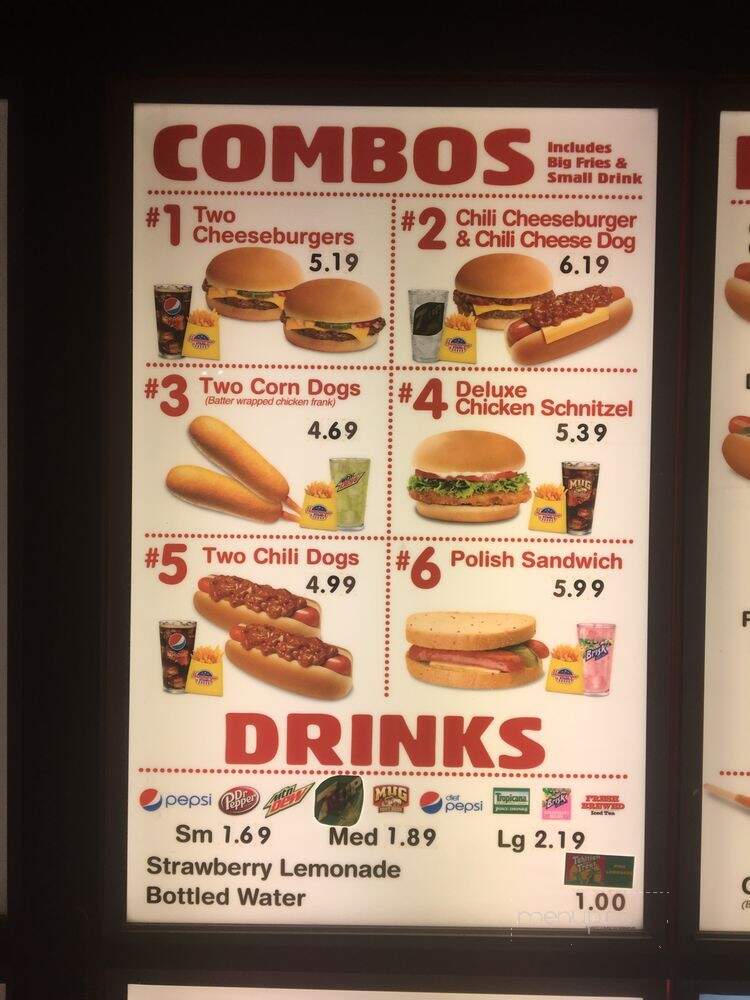 Hamburger Stand - Casper, WY menu_pic