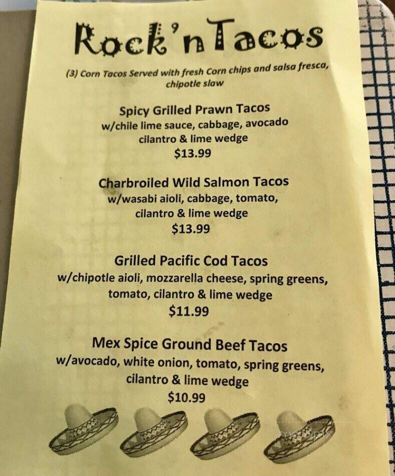Hilltop Restaurant - Bellingham, WA menu_pic