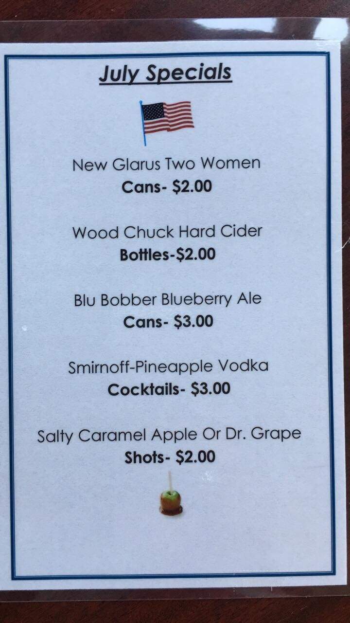 Peninsula Pub - Baileys Harbor, WI menu_pic