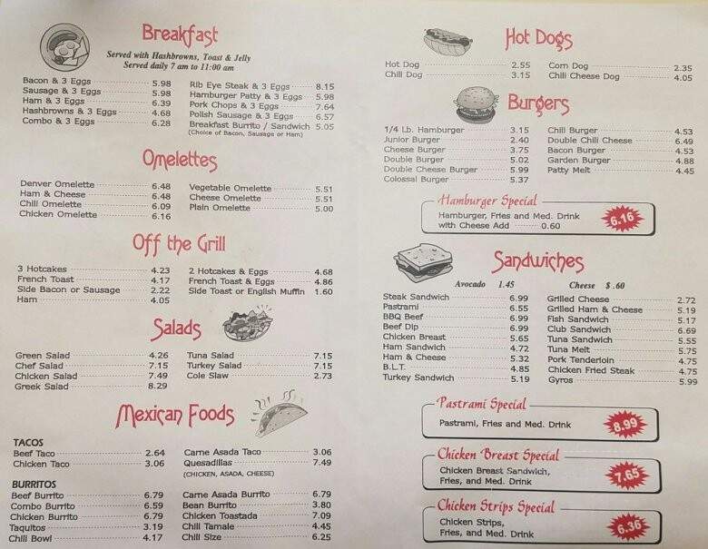 Bob's Burgers - Westminster, CA menu_pic