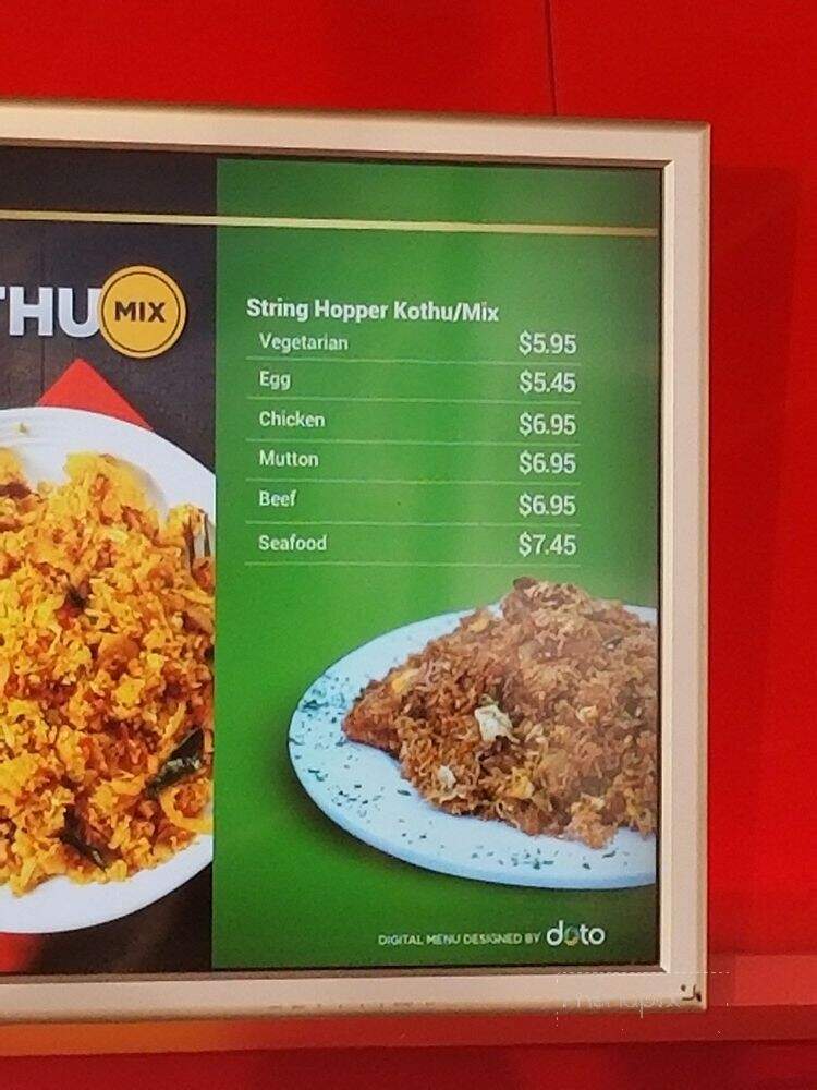 Babu Catering & Take Out - Scarborough, ON menu_pic