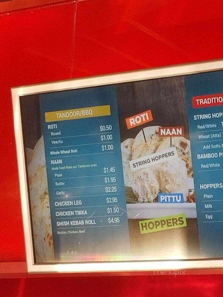 Babu Catering & Take Out - Scarborough, ON menu_pic
