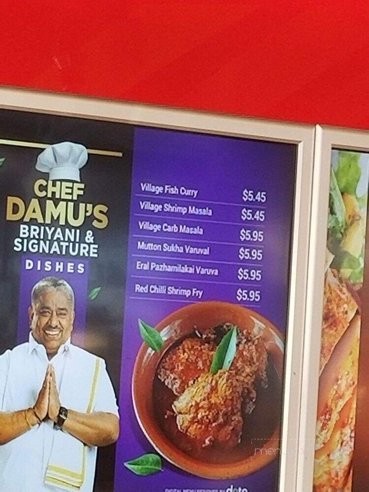 Babu Catering & Take Out - Scarborough, ON menu_pic