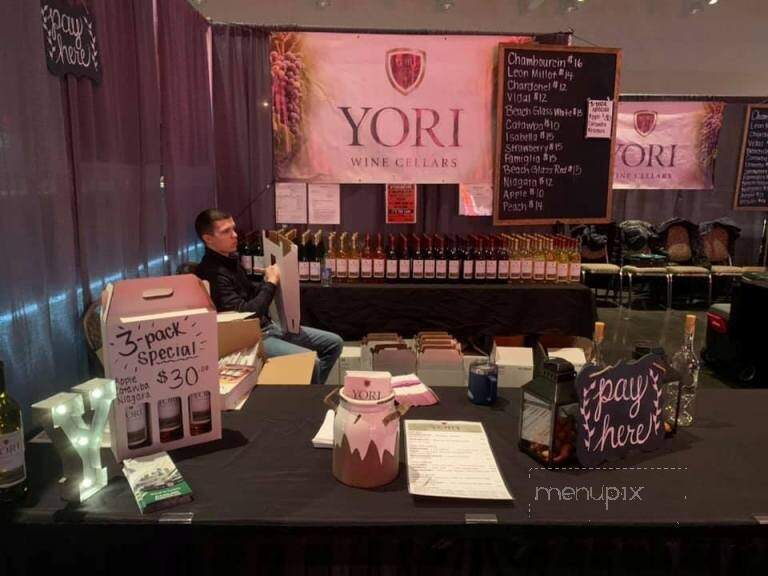 Yori Wine Cellars - North East, PA menu_pic