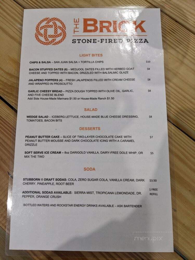 Elemental Cider - Arlington, WA menu_pic