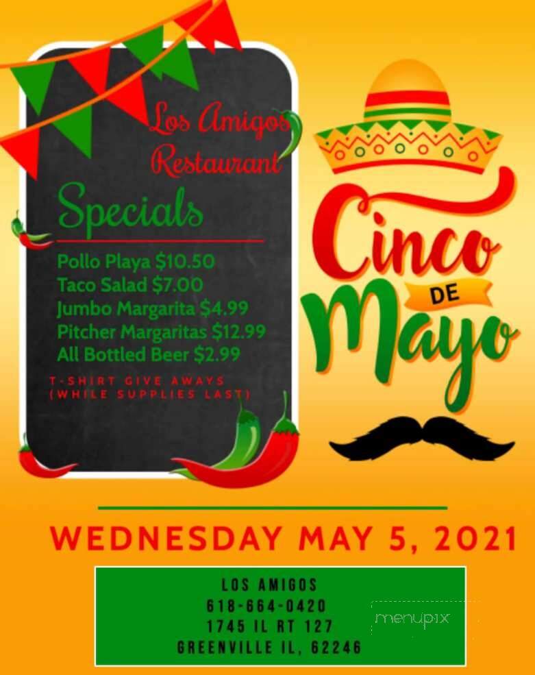 Los Amigos 2 - Greenville, IL menu_pic