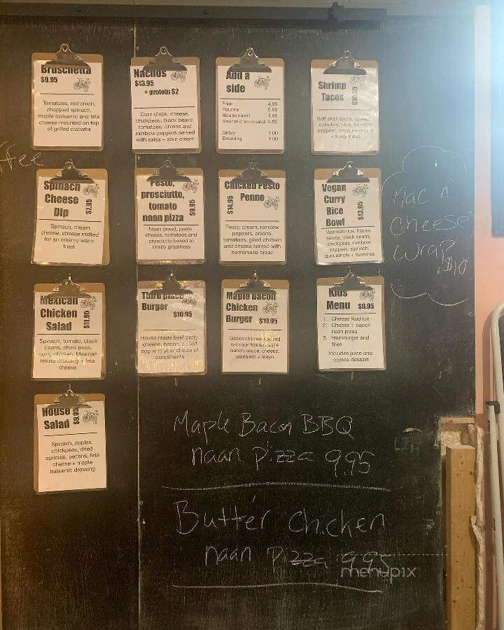 The Third Place - Grand Falls-Windsor, NL menu_pic