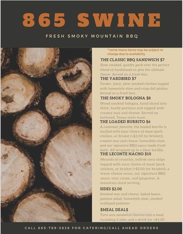 1907 Brewing Company - Morristown, TN menu_pic