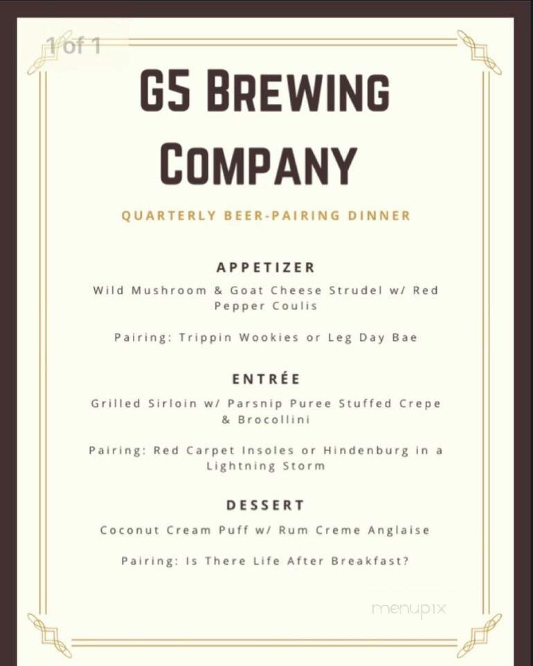 G5 Brewery - Beloit, WI