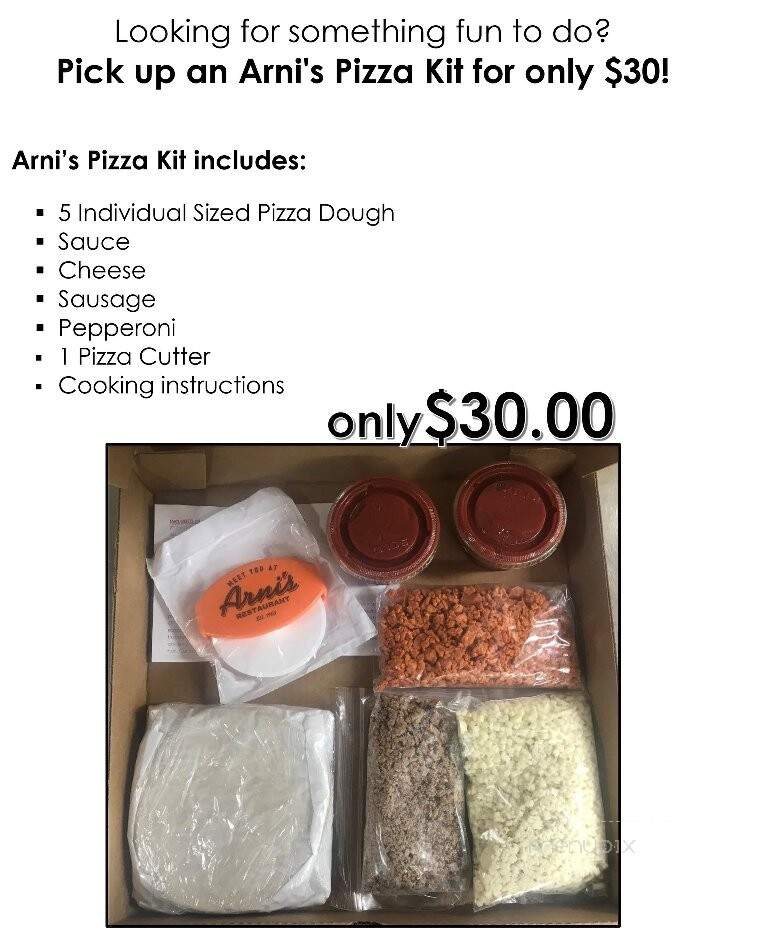 Arni's Of Lebanon - Lebanon, IN menu_pic