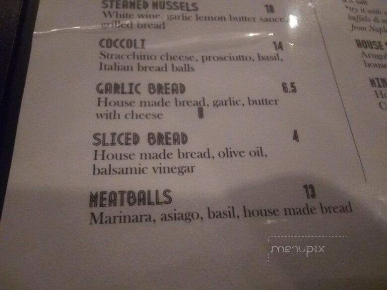 Pizza Bene! - Placerville, CA menu_pic