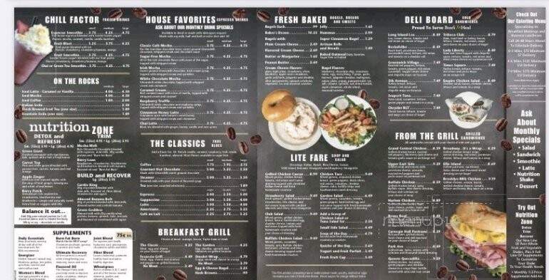 Grand Central Bagel - Lancaster, PA menu_pic