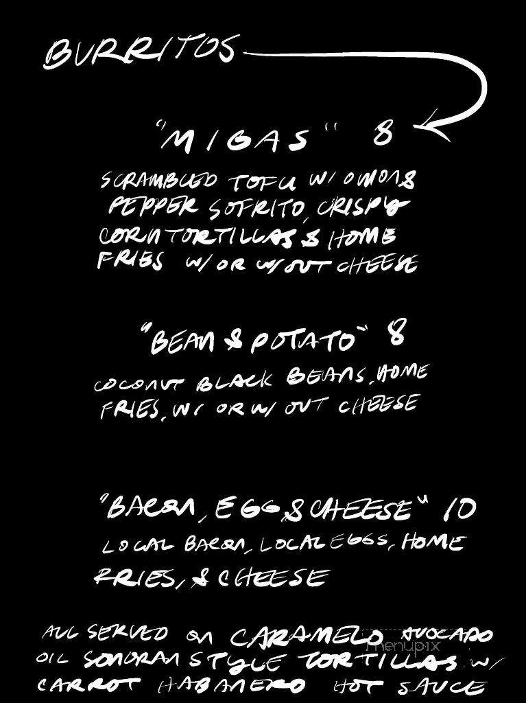 Bourgeois Pig - Lawrence, KS menu_pic