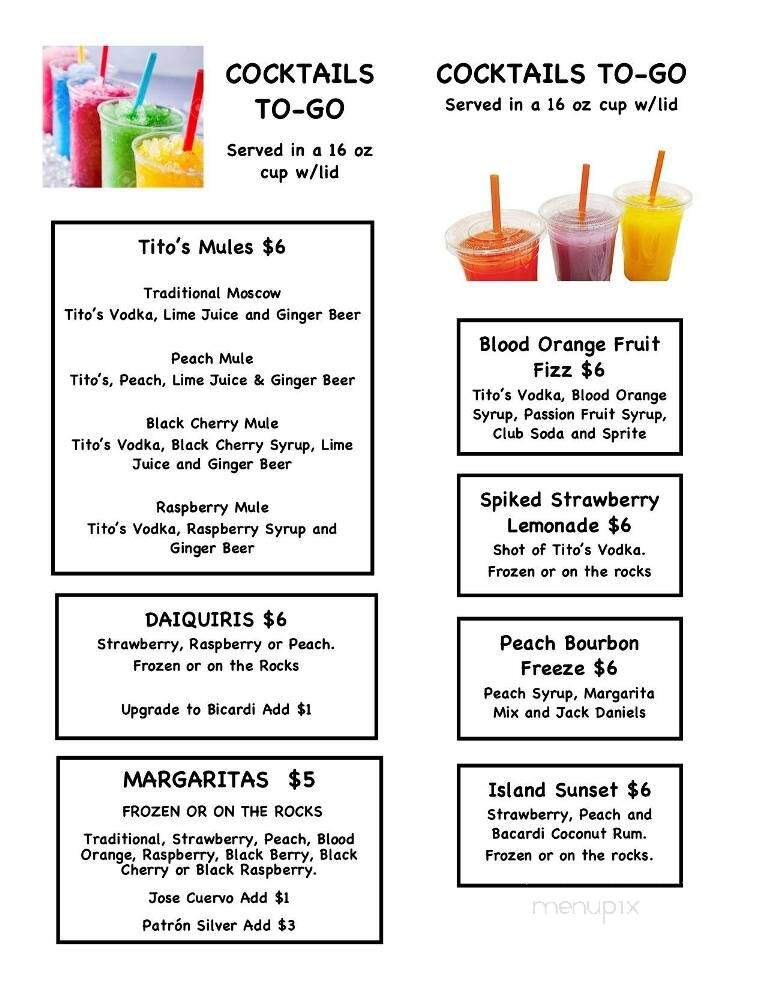 The Trailside - West Newton, PA menu_pic